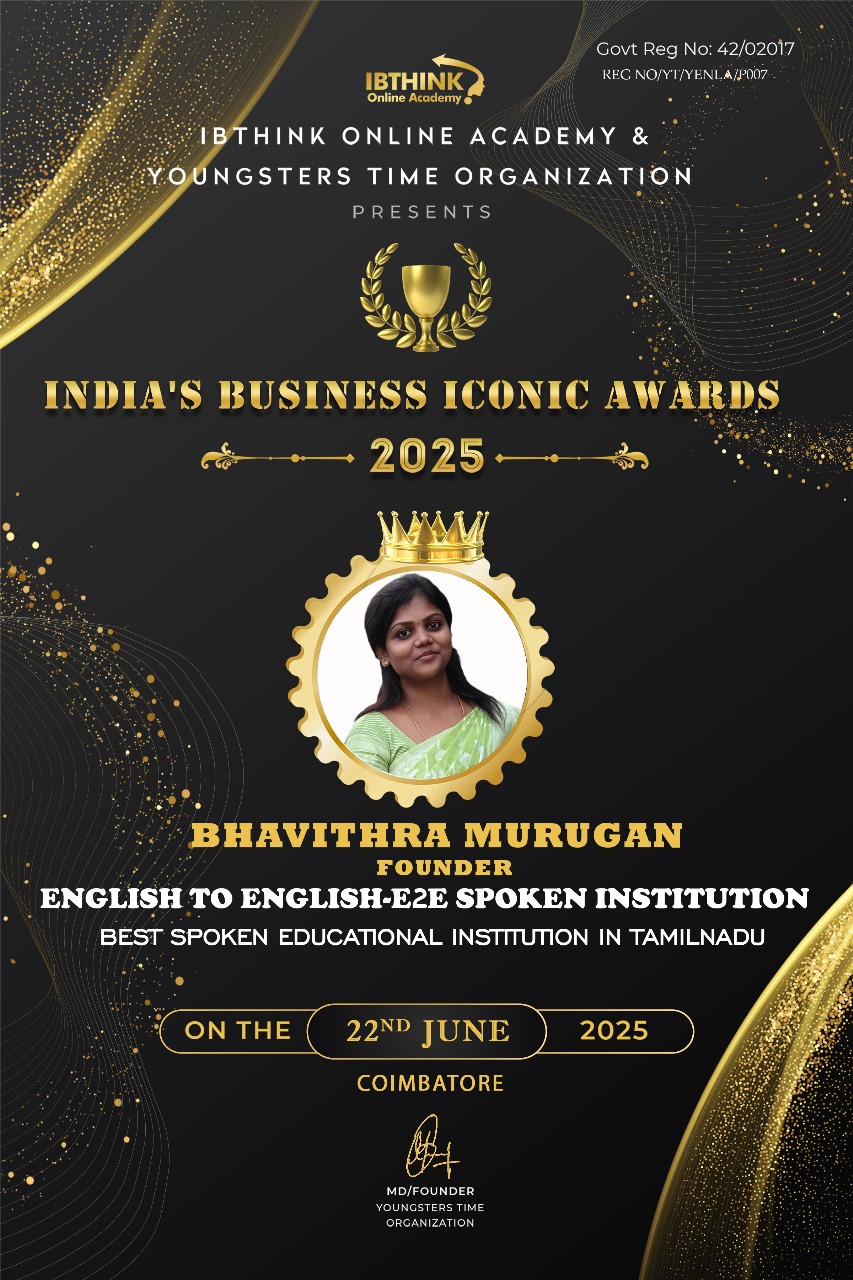 India's Business Iconic Awards 2025 Certificate